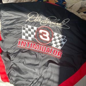 Dale Earnhart Intimidator Racecar Racing Jacket Puffer. Size XL Nascar